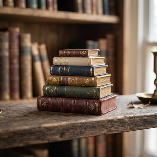 Set di libri in miniatura decorativi